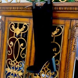 COPY - Michael Kors - Black Suede Boots, size 8 1/2, Winter ready- great quality